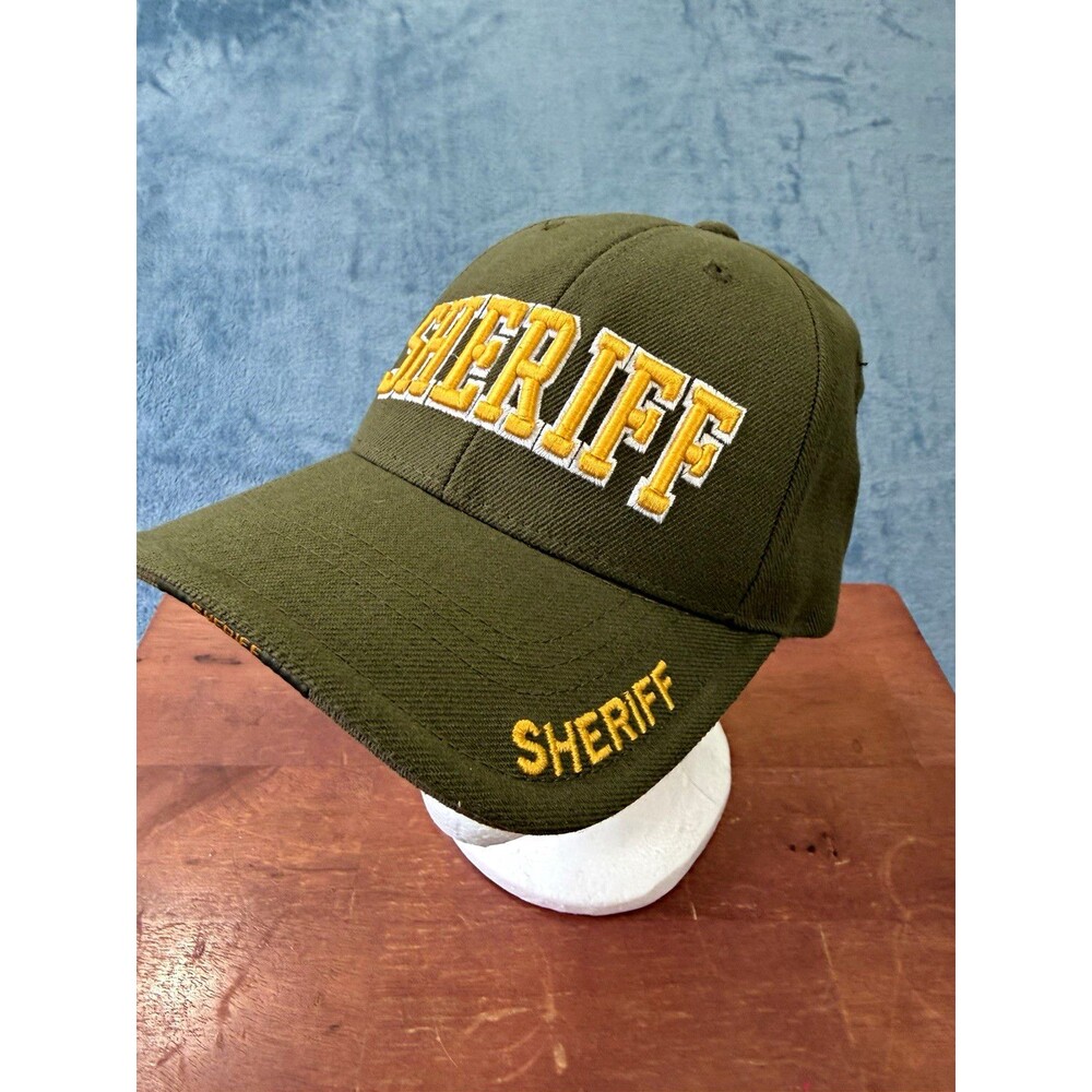 Rapid Dominance Sheriff Hat Olive Drab Green Adjustable Police Law Enforcement